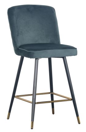 Forest Напівбарний стілець, Eclipse velvet ,13056 , ID1620