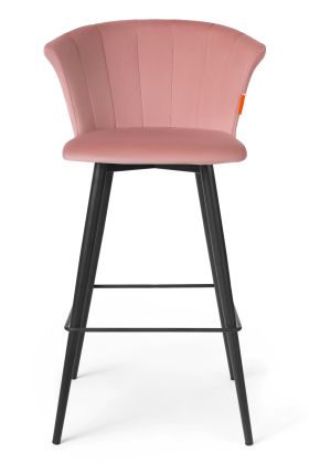 Hank Барний стілець, Rose velvet ,12319 , ID206