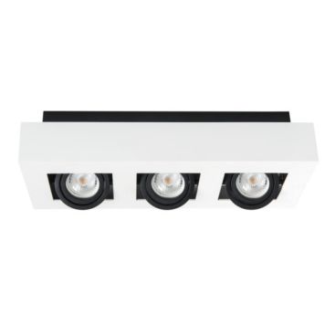 Светильник точечный STOBI DLP 350-W, 3xGU10, IP20, белый, Kanlux 26835