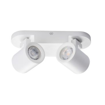 Светильник спот LAURIN EL-2I W, 2xGU10, IP20, белый, Kanlux 29122