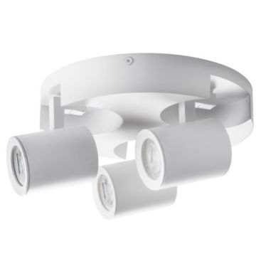 Светильник спот LAURIN EL-3O W, 3xGU10, IP20, белый, Kanlux 29126