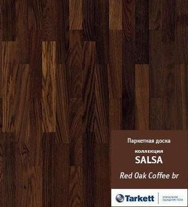 Паркетная доска TARKETT SALSA Дуб Красный кофе браш, 550049082 - фото 2