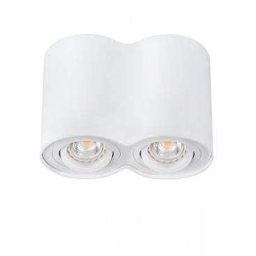 Светильник точечный BORD DLP-250-W, 2xGU10, IP20, белый матовый, Kanlux 22554