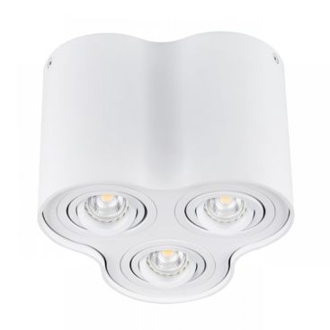 Светильник точечный BORD DLP-350-W, 3xGU10, IP20, белый матовый, Kanlux 25800