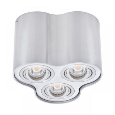 Светильник точечный BORD DLP-350-AL, 3xGU10, IP20, алюминий, Kanlux 25802