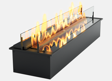 Дизайнерский био камин Slider glass 600 GlossFire (slider glass)