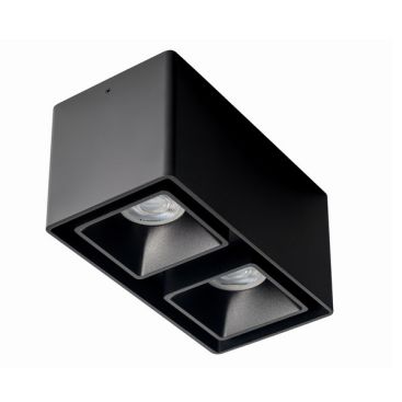 Светильник FASHION 2 ED FIXED-GU10 BLACK IP20 03366B