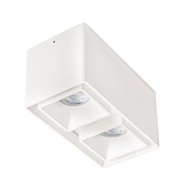 Светильник FASHION 2 ED FIXED-GU10 WHITE IP20 03366W