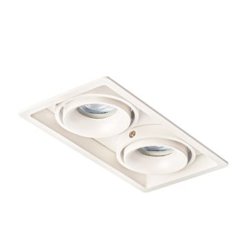 Светильник FASHION 2-GU10 White IP20 03369W