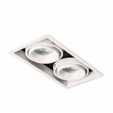 Светильник FASHION 2-GU10 White&Black IP20 03369W/B