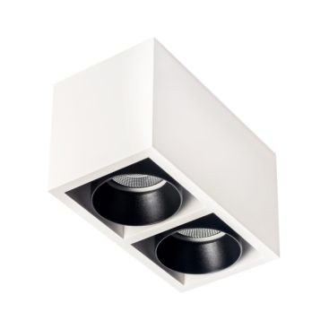 LED СВЕТИЛЬНИК COURSE 2 DIM WHITE&BLACK IP20 03370W/B