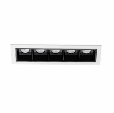 СВЕТИЛЬНИК COLD 5 WHITE&BLACK IP20 03343W/B