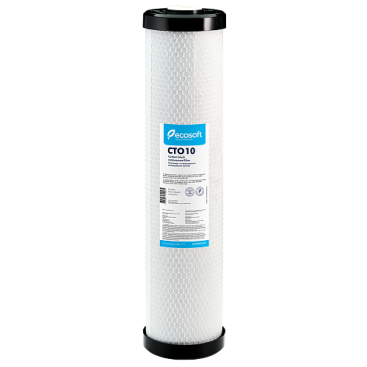 Картридж со спрессованным активированным углем Ecosoft 4,5"х20"