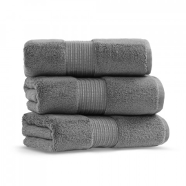 Chicago Банное полотенце хлопок Fibrosoft ® Lappartement 70х140 Серый