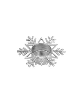 Подсвечник TWINKLING SNOWFLAKE