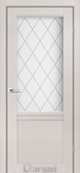 Двери Darumi мод Galant-01 цвет дуб ольс (стекло сатин)