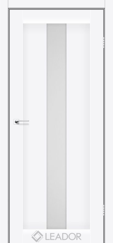 Дверь межкомнатная BARI_WHITE MATT_WHITE SATIN_Satin