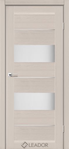 Дверь межкомнатная CANNELI_LATTE OAK_WHITE SATIN