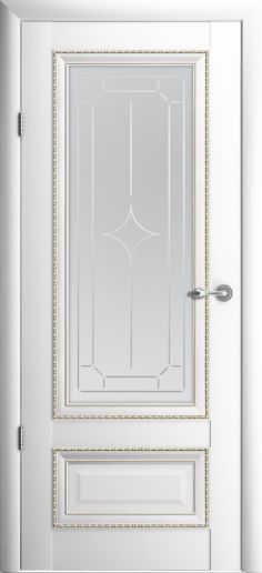 Дверь межкомнатная ALBERO Версаль 1_ белый.