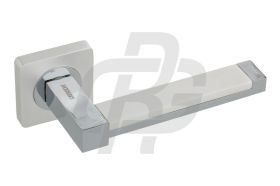 Ручки дверные Gavroche Platinum Pt Z3 , CP/W цвет белый хром.