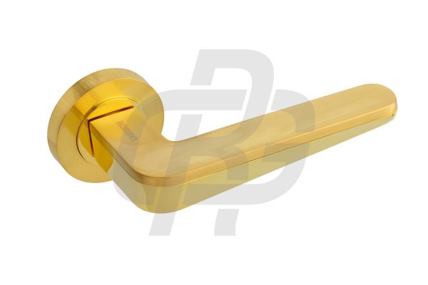 Ручки дверные Gavroche Platinum Pd Z2 SBPB матовое золото.