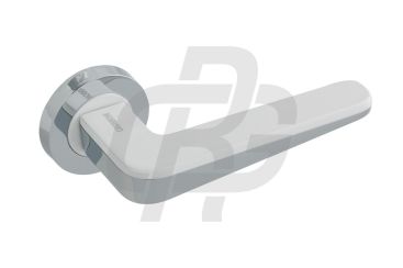 Ручки дверные Gavroche Platinum Pt Z2 White CP белый матовый