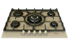 Газовая варочная поверхность Fabiano FHG 1055 VGHT Champagne