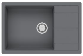 Кухонная мойка Fabiano Cubix 78x50 XL Titanium