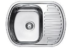 Кухонная мойка Fabiano BR 63x49 (матовая полировка)