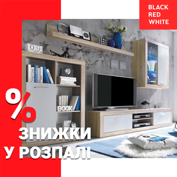 Встречайте акционные цены в салонах мебели BLACK RED WHITE!