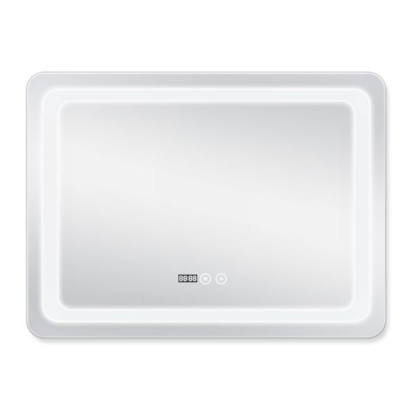 Зеркало Qtap Mideya 800х600 (DC-F908) с LED-подсветкой и антизапотеванием QT2078F908W