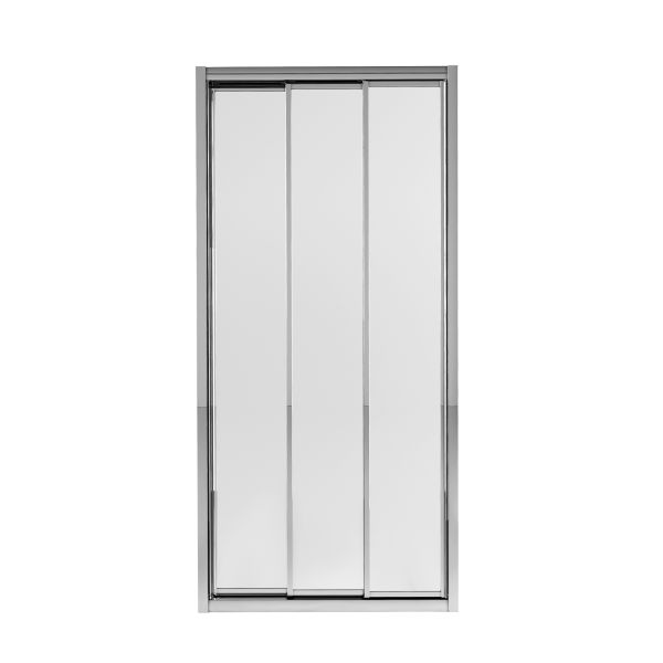 Душевая дверь в нишу Qtap Unifold CRM208.C4 78-81x185 см, стекло Clear 4 мм, покрытие CalcLess - фото 5