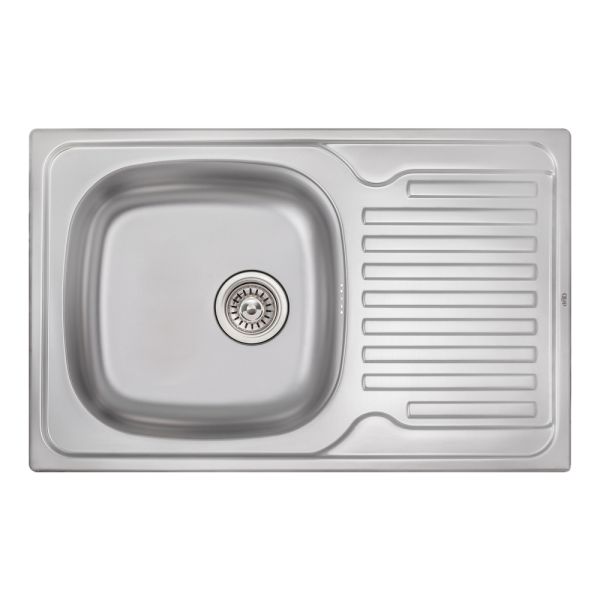 Кухонная мойка Qtap 7850 0,8 мм Micro Decor (QT7850MICDEC08) - фото 5