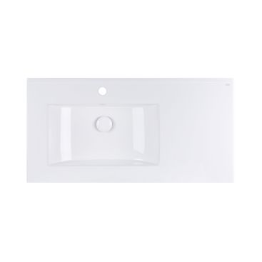 Раковина Qtap Albatross New 910x470x180 White с донным клапаном QT0111750690LW