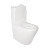 Унитаз-компакт Qtap Stork безободковый с сиденьем Soft-close QT15222179W - фото 3