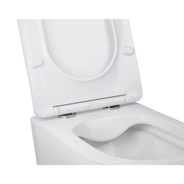 Набор инсталляция 4 в 1 Grohe Rapid SL 38722001 унитаз с сиденьем Qtap Jay QT07335176W