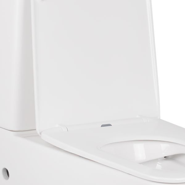 Унитаз-компакт Qtap Tern безободковый с сиденьем Soft-close QT17222093ARW - фото 3
