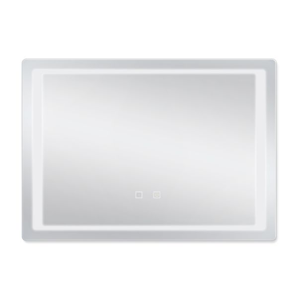 Зеркало Qtap Mideya 700х500 DC B902 с LED подсветкой и антизапотеванием QT2078B902W - фото 2