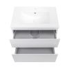 Комплект Qtap Albatross 710х725х460 White тумба подвесная + раковина врезная QT0172TP700D3070CW - фото 3