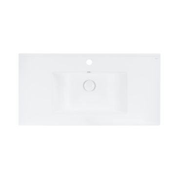 Раковина Qtap Albatross New 910x470x180 White с донным клапаном QT0111750690W