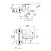 Смеситель для ванны Qtap Lodenice 3030101DC - фото 4