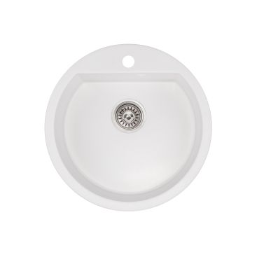 Кухонная мойка Qtap CS D510 White (QTD510WHI650)