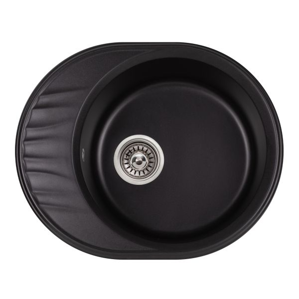 Кухонная мойка Qtap CS 6151 Black QT6151BLA404 - фото 5