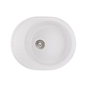 Кухонная мойка Qtap CS 6151 White (QT6151WHI650)