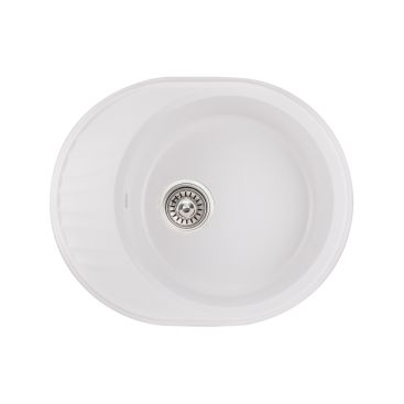 Кухонная мойка Qtap CS 6151 White (QT6151WHI650)