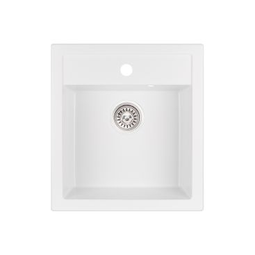 Кухонная мойка Qtap CS 5046 White (QT5046WHI650)