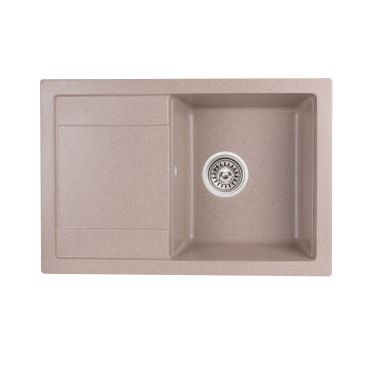 Кухонная мойка Qtap CS 7449 Beige (QT7449BEI551)