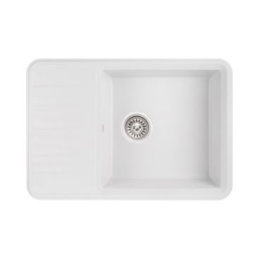 Кухонная мойка Qtap CS 7440 White (QT7440WHI650)