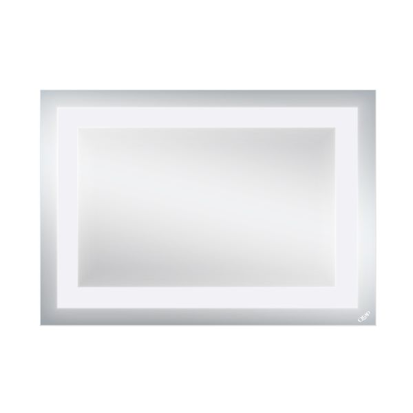 Зеркало Qtap Mideya Quadro 500х700 с LED подсветкой Reverse QT20781004W - фото 4