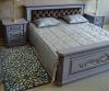 Ліжко Українка 2,2 ( покриття сірим кольором RAL)